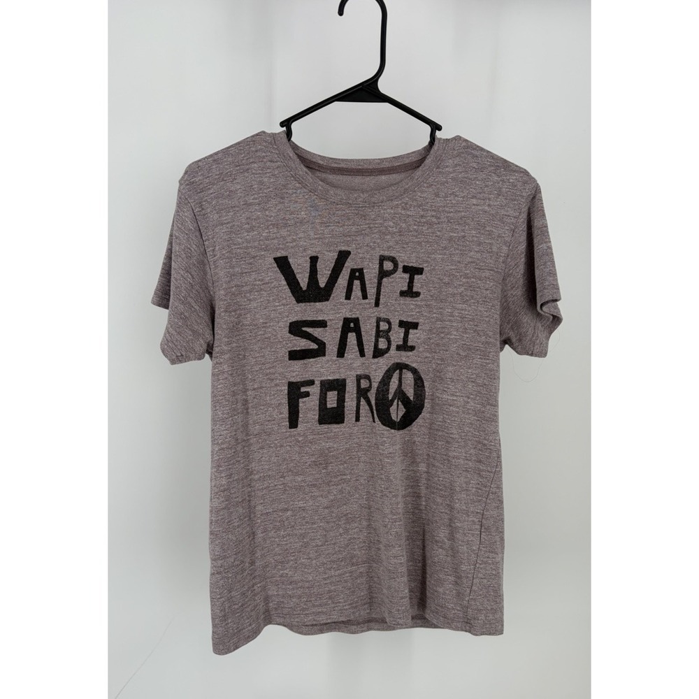 KAPITAL Japan Wapi Sabi For Peace Graphic Tee Heather Purple Streetwear 2